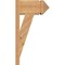 Ekena Millwork Traditional Arts & Crafts Smooth Outlooker, Western Red Cedar, 7 1/2"W x 14"D x 26"H OUT08X14X26TRA03SWR - alternate 2
